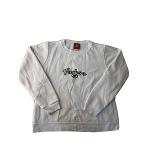 NFL For Her Green Bay Packers Shirt Womens White  Long Sleeve Size 22x18